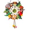 Creative Children's Wall Decor Children's Wall Decor DIY Cartoon Wall Clock Colorful Animal Clock Custom Decorative Clock