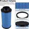 Air Filter 1241084 2882234 For Polaris RZR XP1000/XP 4 1000/PRO XP/PRO XP 4/XP 4 Turbo/XP 4 Turbo S/XP Turbo EPS/XP Turbo S/RS1 2014- Replacement#