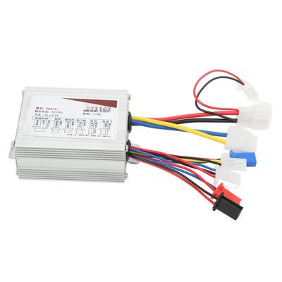 Electric Bike Brush Motor Controller Good Heat Dissipation Brushed Controller 24V 500W