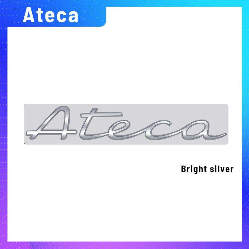 hbzh3 1PCS Metal For Seat Ateca Logo Emblem Car Rear Trunk Sticker Body Sign Badge Letter Decoration Styling