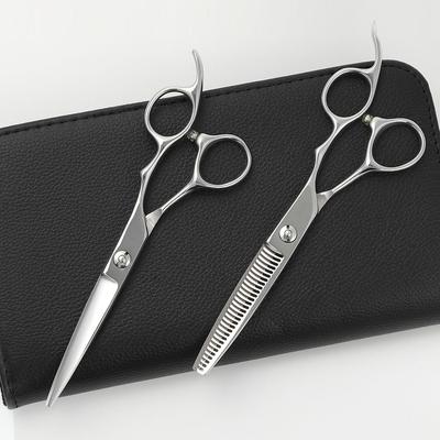 Sada kadeřnických nůžek a efilačních nůžek DEEDS GTZ od Japanese Scissors Professional Hairdressing Scissors [PF] (6,0 palce) (6,0 palce) Výrobce,