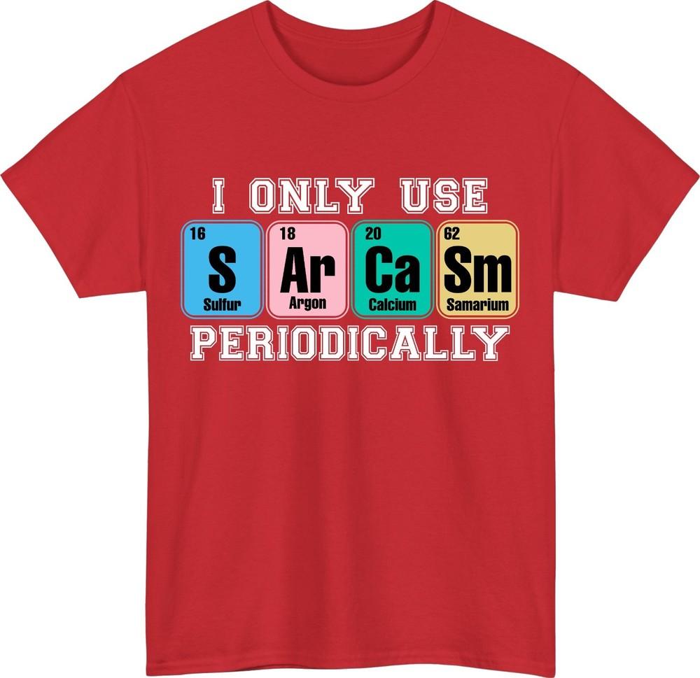Funny Periodic Table TShirt Chemistry Symbols Be Er Science Meme Unisex Tee S