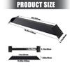 2Pcs Heavy Duty Gazebo Support Rod Garden Pergolas Support Connectors Bracket Hardware 45 Degree Angles Support Brackets