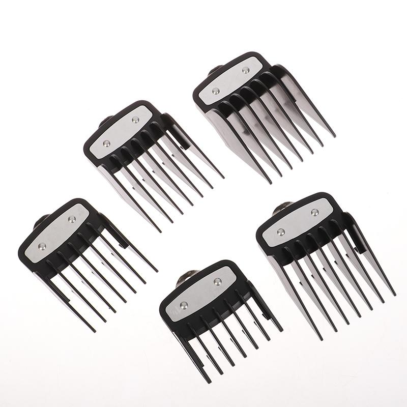 10 Adet/Set Elektrikli Saç Kesme Makineleri İçin Sınır Tarağı Berber Dükkanı Pro Kesim Kılavuz Tarağı Konumlandırma Kumpasları Tarak Saç Kesme Makinesi Koruyucu 10 Adet Profe