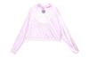 Sweatshirts Women's Pink Hooded Moderate Regular CU6524-680