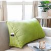 Office Sofa Bedside Back Cushion Cover Triangle Pillowcase TV Reading Lumbar Cushion Comfort Soft Bed Rest Decor Pillow Covers