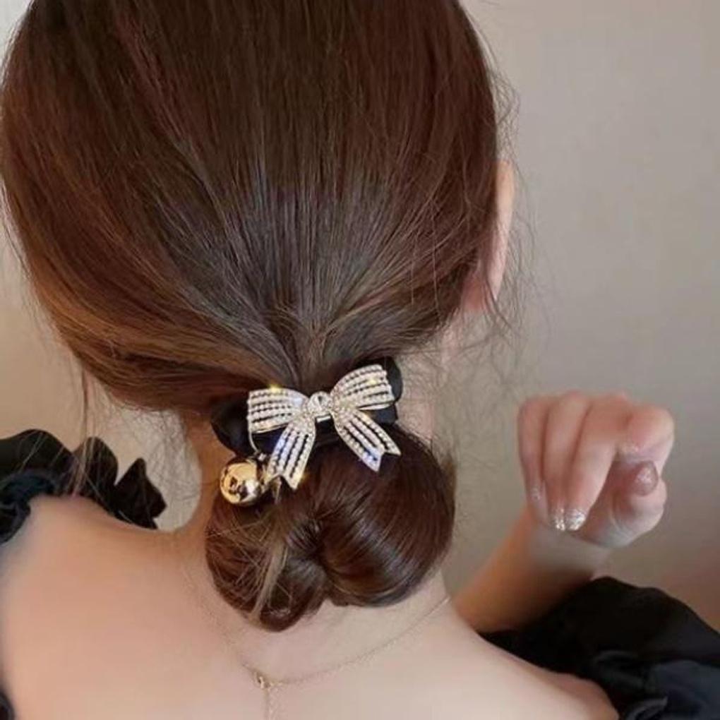 Damen Engelband Kubisches Gopchang Haargummi Set 2 Stück