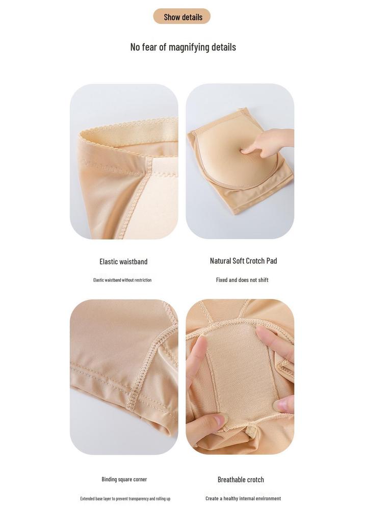 Breathable Shaping Shorts with Hip Pads for Lifting, Tummy Tucking, and Body Contouring