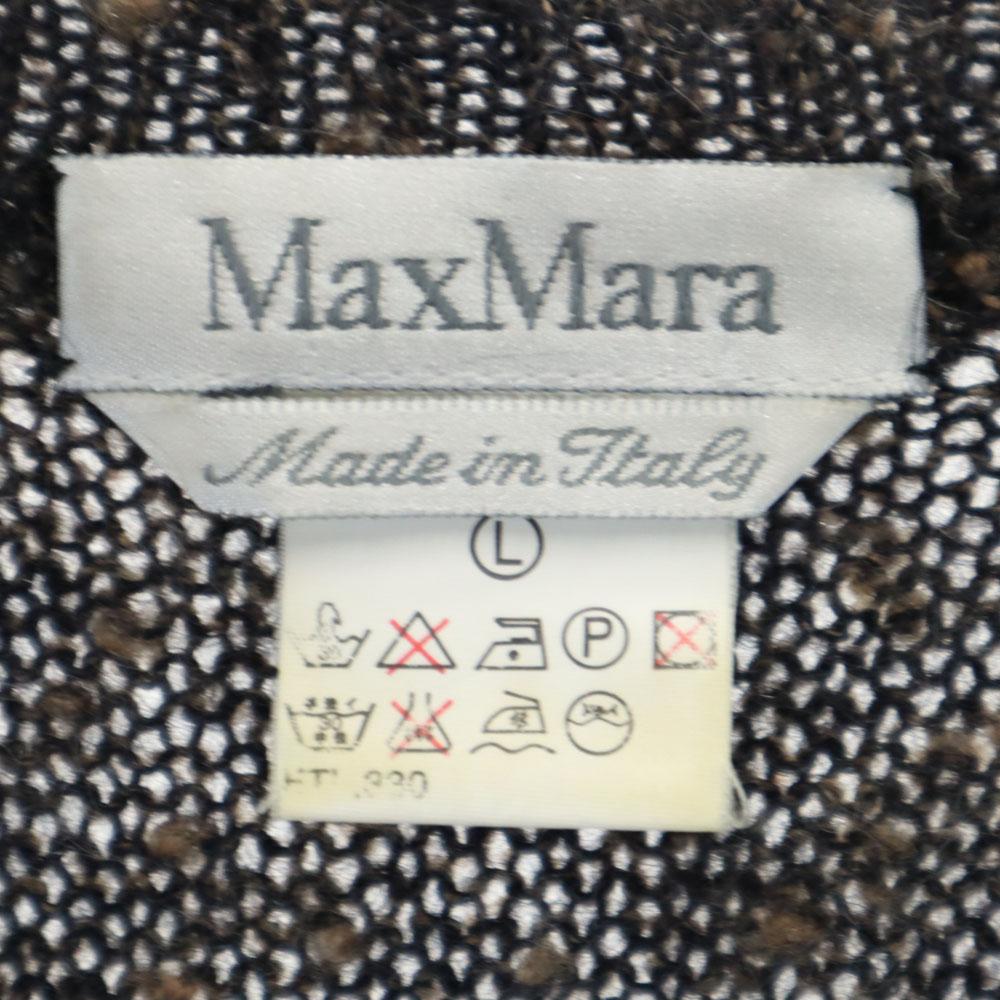 Max Mara Made In Italy Wool Blend Overall Handle Long Sleeve Sweater Knit Women Used