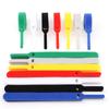 Detachable Cable Ties Colored Plastics Reusable Cable Ties Nylon Loop Wrap Zip Ttype Cable Tie Wire Bandage Tie