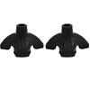 2 Pack Self Standing Quad Base Replacement 4 Point Walking Support Rubber End 19mm Inner Diameter