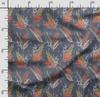 Soimoi Leaves Print,  Cotton Cambric, Quilting Fabric Sold by The Yard 42 Inch Wide, Medium Weight Cotton Fabric,