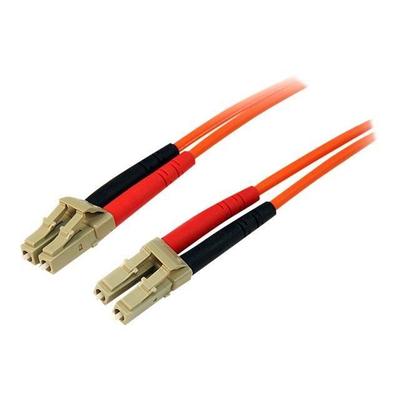 STARTECH 50/125 LC/LC Multimode Duplex Fiber Optic Patch Cable - 10m