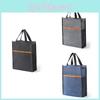 Multifunctional Travel Storage Bag For Magazines Stationery And Books In Black/grey/navy