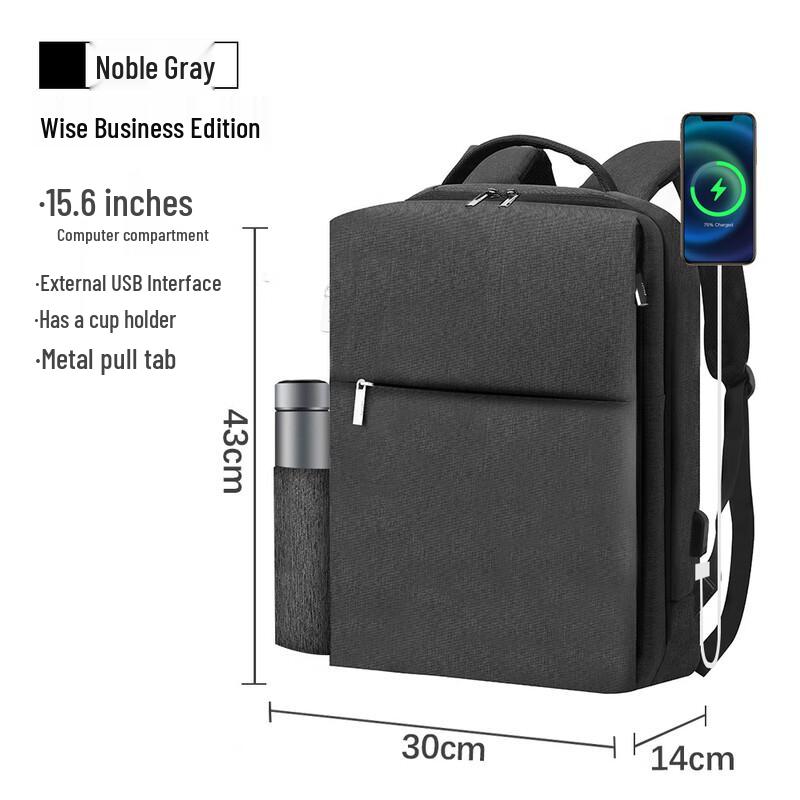 Kangbai Men s Business Laptop Backpack 16 inch