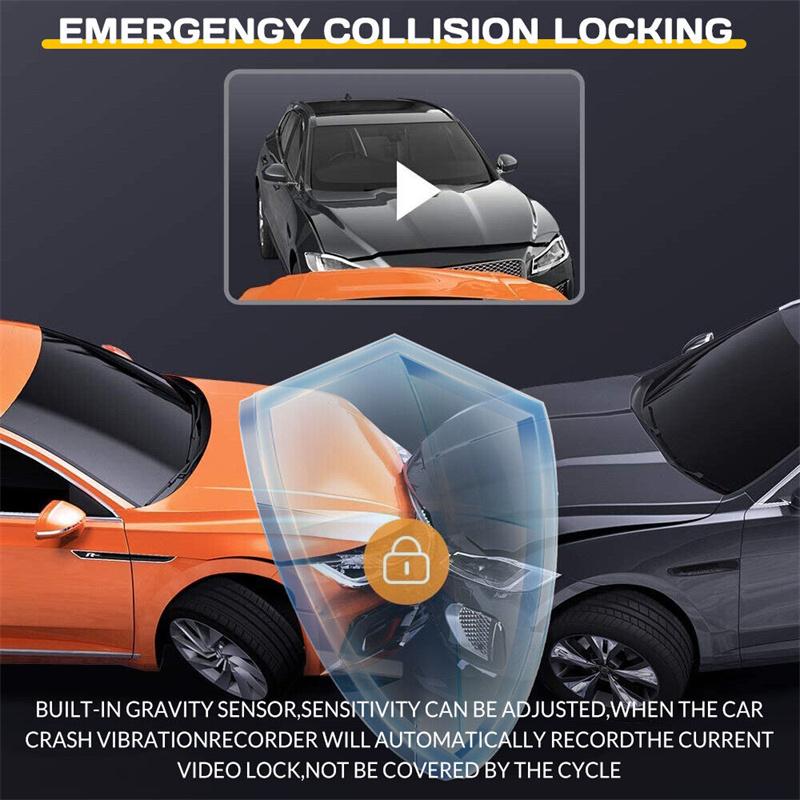 Hidden Dash Cam Wifi Hd 1080P Night Vision Car Mounted Phone Interface Parking Monitoring Recording High Resolution Video Footag