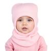 Winter Baby Knitted Hat for Girls Boys Warm Ears Neck Kids Bonnet Hat Scarf One-Piece Children Beanie Baby Cap 1-5Y