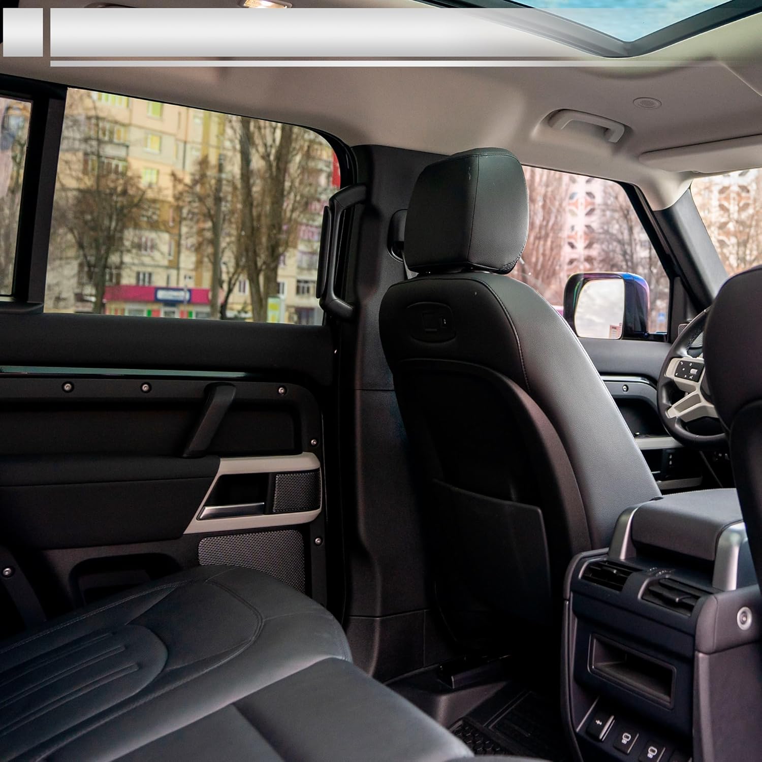 

1 Pcs Universal Car Trash Can Hanging 10.2 Length 3.5 Width 10.2 Height Trash Bin Black Faux Leather Rhinestone різнокольоровий