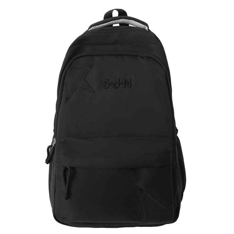 New Japanese Ins Campus Small Fresh Fashion Joker Bag Large Capacity Junior High School Students Backpack.