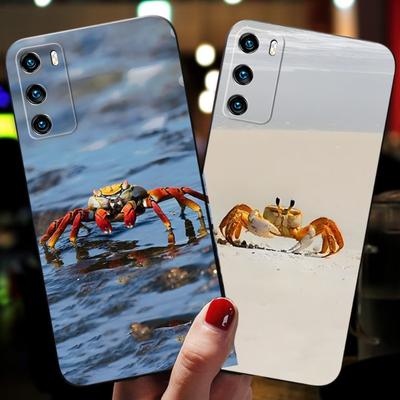 Ocean Crab Phone Case For Huawei Mate 8 9 S 10 30 20 40 20X 5G 40E Plus Pro Nova 7i 7 Pro SE Pro Back Cover