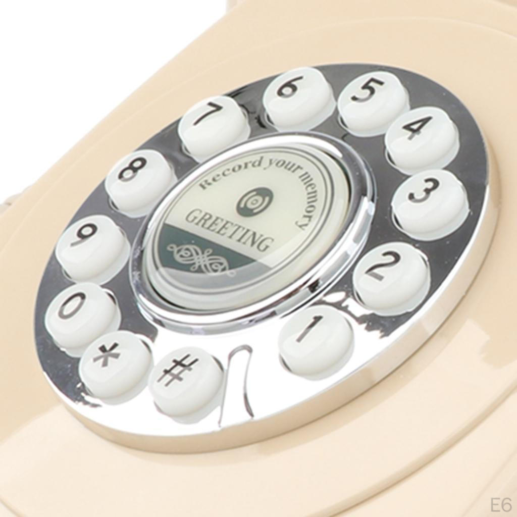 Rezervați Recorder Telefon Retro Desktop pentru Acasă