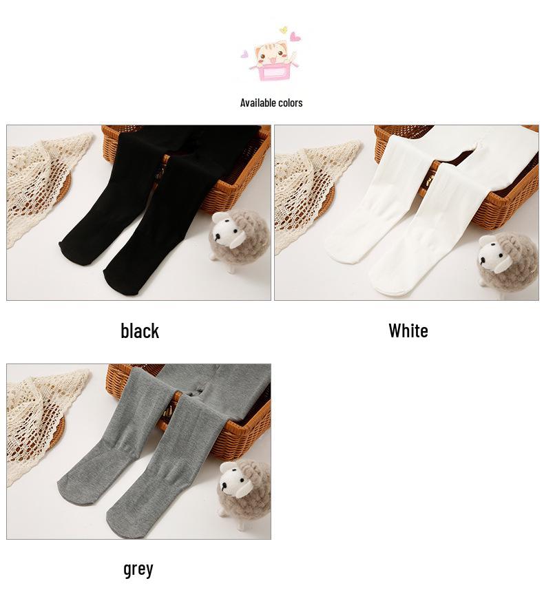 Children's Cotton Anti-Pilling High Elastic Dance Pantyhose