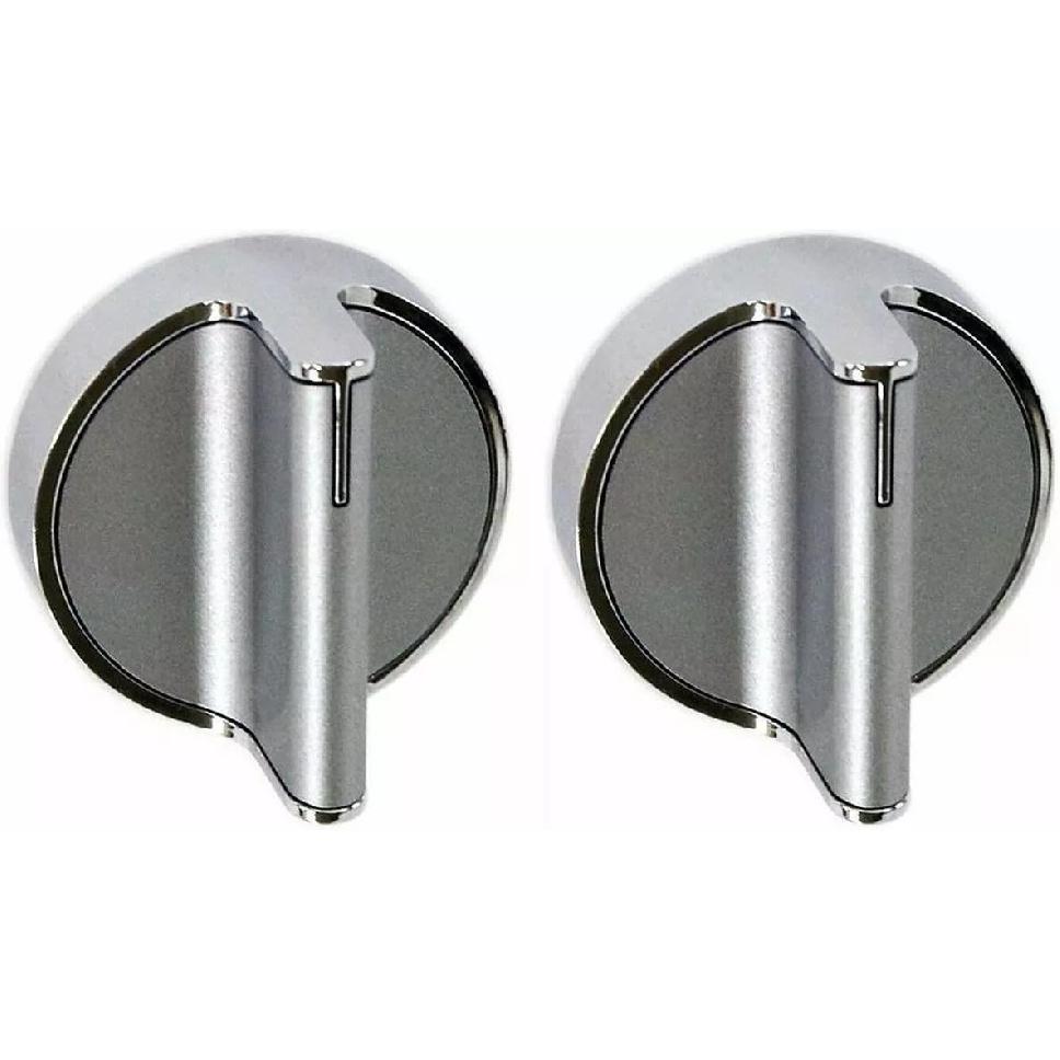 2 PCs W10828837 Surface Burner knob for Whirlpool Range AP5988577 PS11726205 W10569582 WEC530H0DB0 WEC530H0DS0 WEC530H0DW0 WEE730H0DB0 WEE730H0DS0