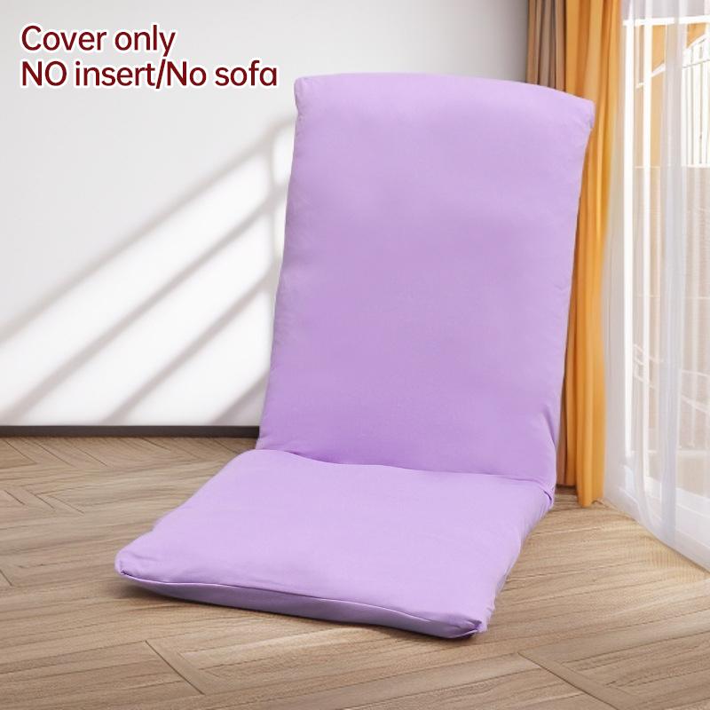 Folding Tatami Seat Cover Single Floor Bed Sofa Slipcover Household Foldable Relax Lounge Recliner Slipcover (Only Cover )
