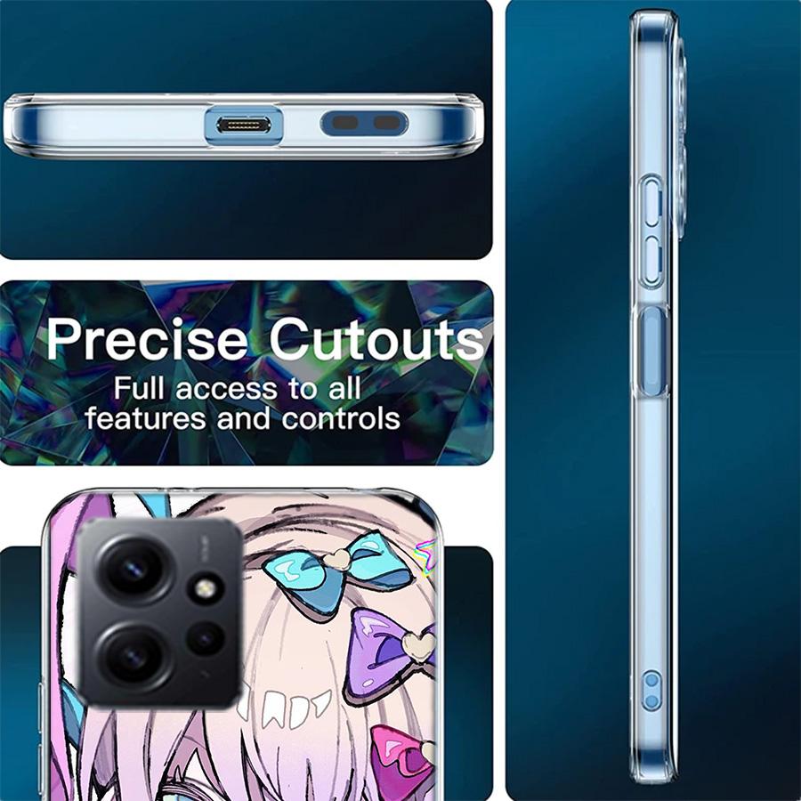Needy Girl Streamer Overload Phone Case For Redmi 12 13C 12C 15C 9 10 10C Note 13 Pro Plus 14 15 Pro 9T 9C 9A TPU Soft Cover Cle