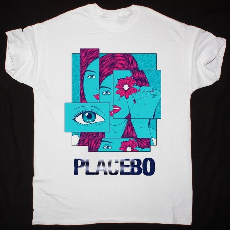 Placebo Band Music Tour White T-Shirt Cotton Unisex S-5XL NZ197 FREE SHIPPING Unisex T-Shirt S