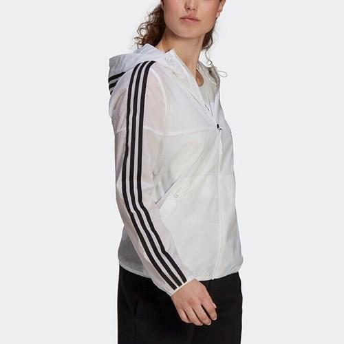 adidas Windbreaker W Wb Casual Sports Hooded Jacket Autumn Women's White