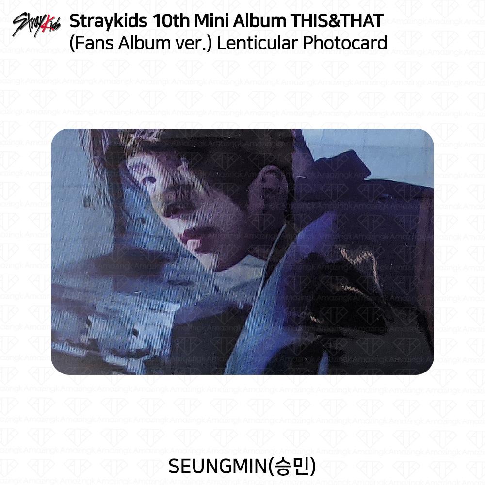 Stray Kids Il 10° Mini Album THIS&THAT Edizione Fan Album. Cartolina fotografica