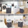 1 Piece of Large-Capacity Clothing Storage Laundry Bag With Handle Dirty Clothes Storage Basket Foldableable Toy Sundry Storage Basket