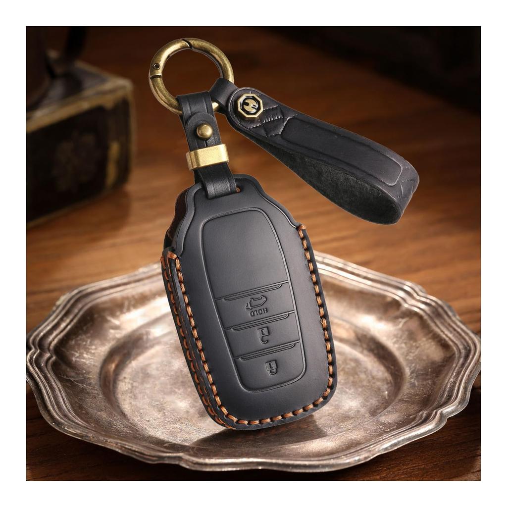Toyota Leather Key Case Key Cover Key Holder for Alphard Vellfire Yaris Cross Voxy