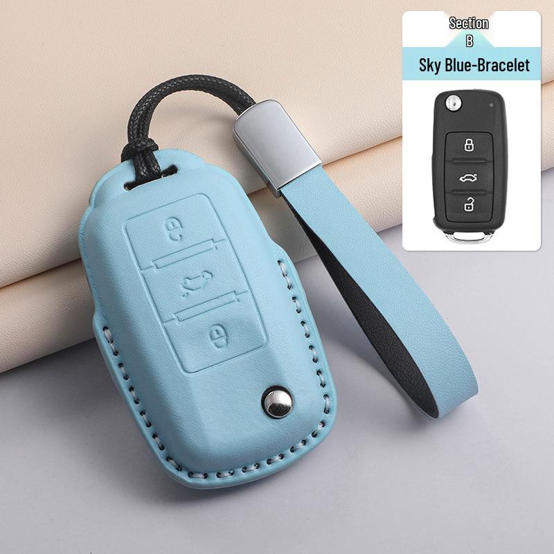 Volkswagen Key Cover for Sagitar, T-Roc, Passat, Bora, Magotan, Polo, Lavida, CC, Tayron, Golf
