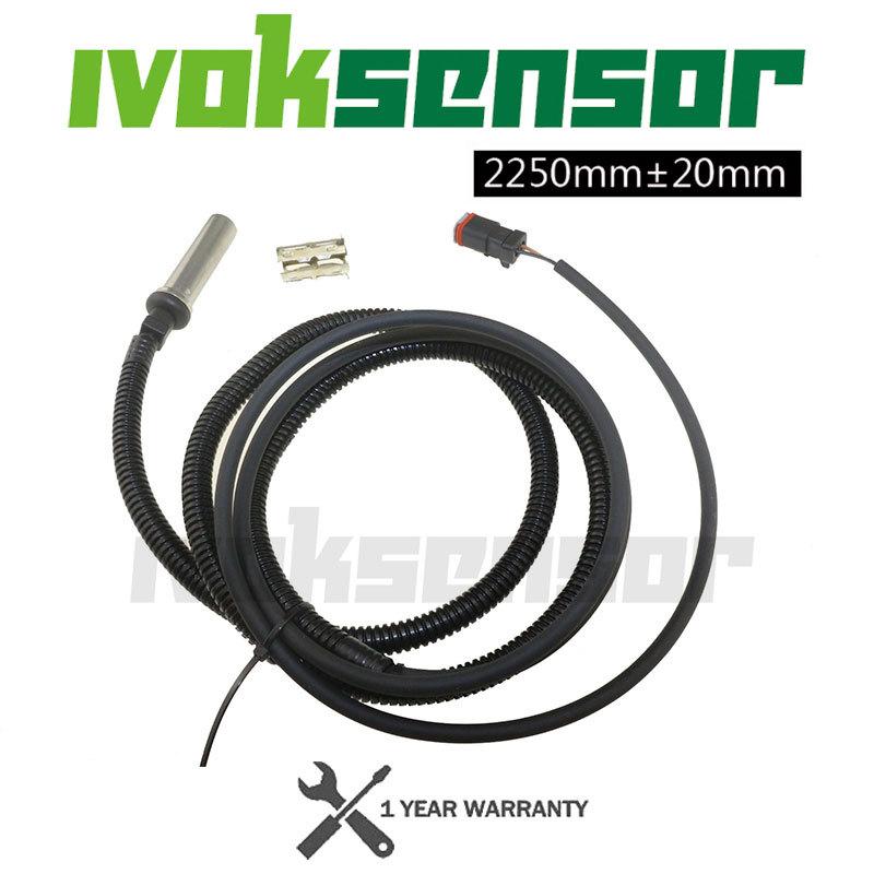 Front ABS Sensor For WABCO 4410323520 4410323270 RENAULT MAGNUM PREMIUM VOLVO FE FL 7421363497 21363497 L=2250mm +/- 20mm