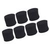 7 Pcs Speaker Port Tube Sponge Plug 72mm Diameter 60mm Height Speaker Guide Tube Bass Duct Sponge Bu