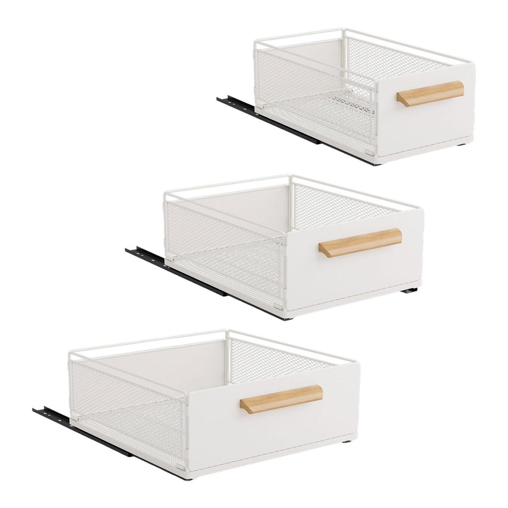 Pull Out Cabinet Organizer Pull Out Storage Drawer for Kitchen Cabinet Tools