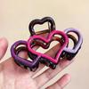 Hair Claw Hollow Heart Design Back Head Hair Clip Strong Grip Hair Clip Women Hair Styling Tool Hair Accessory