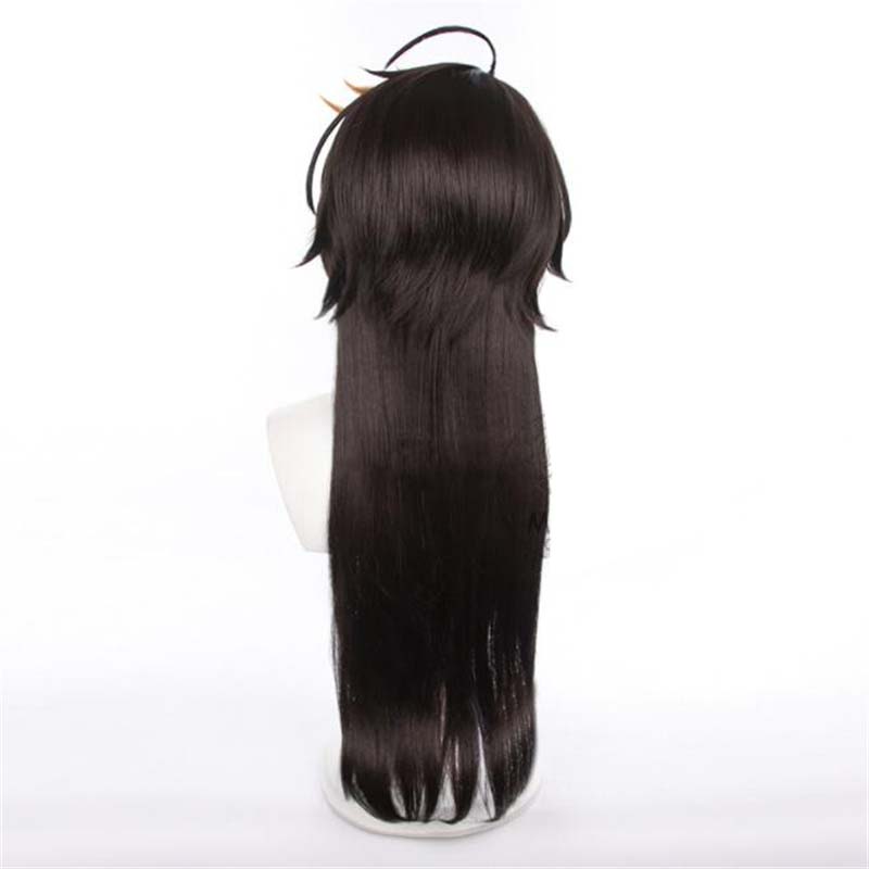 75CM Anime VTuber ShuYamino Highlights Cosplay Wig Synthetic Hair Halloween Costume Party Wigs For Women High Temperature Fiber