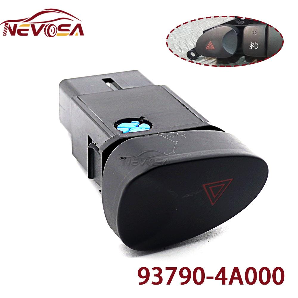 For Hyundai Starex H1 H-1 2000 2001 2002-2006 937904A000 93790-4A000 Emergency Hazard Light Warning Stop Light Switch Button