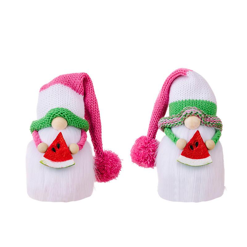 Enchanting Watermelon Themed Gnome Doll Perfect For Summer Celebrations Decor And
