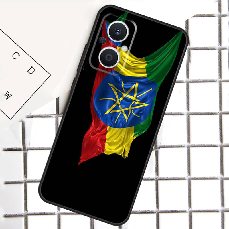 Ethiopia Flag Phone Case For OPPO Reno 13F 13 12 11 14 F 10 Pro 8T 7 8 Lite OPPO Find X6 X5 X8 Pro Cover