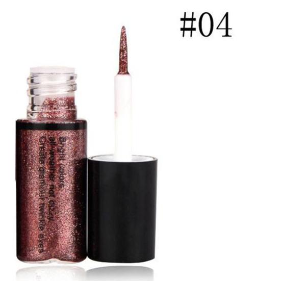 3.5g Glitter Sequins Liquid Eyeliner Shimmer Waterproof Sweat-proof Eye Makeup
