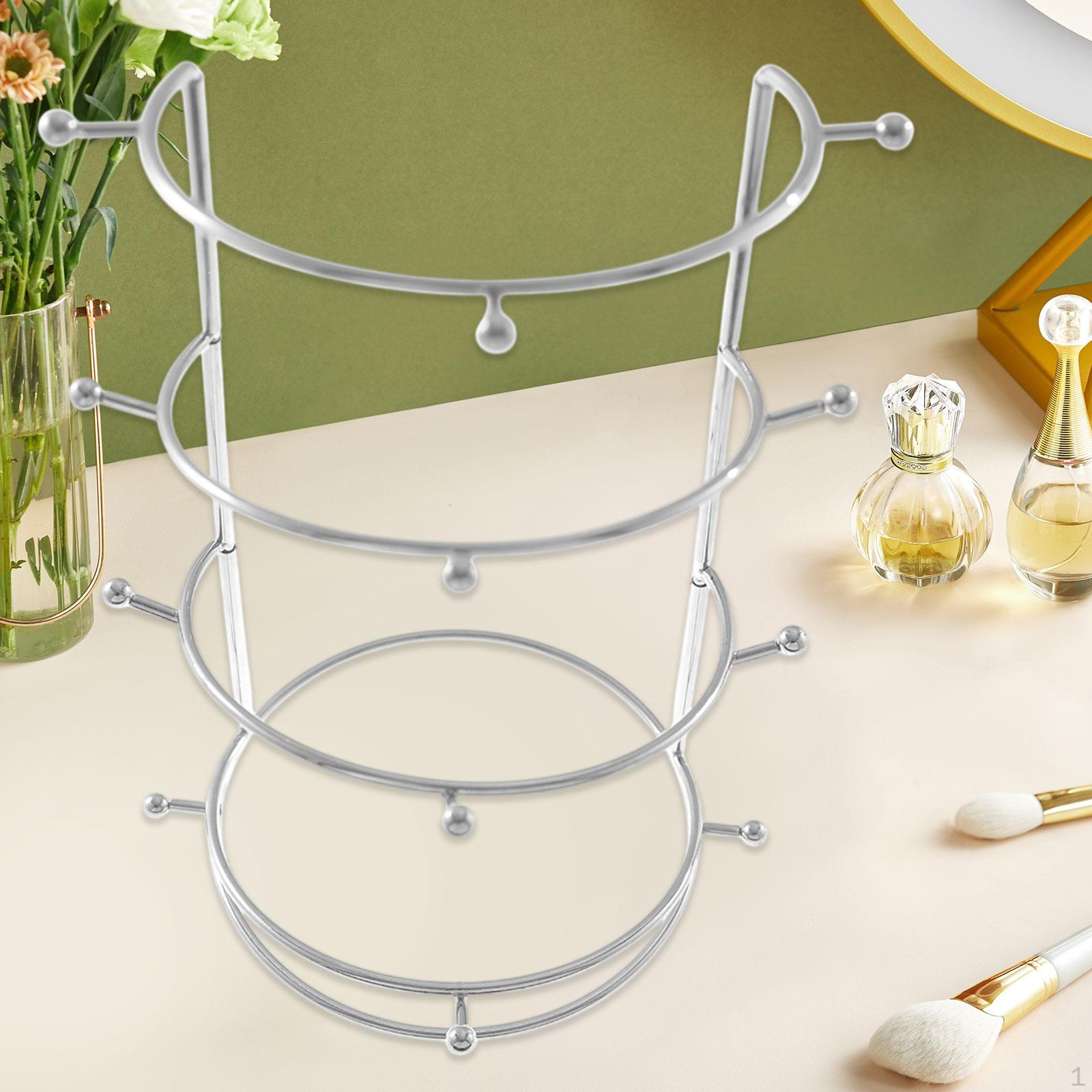 

СТОЙКА ДЛЯ ДИСПЛЕЙ Органайзер Стабильная корона Дисплейдер Подставки для невесты Бублон Волосы Обруч Магазин 4 Tier