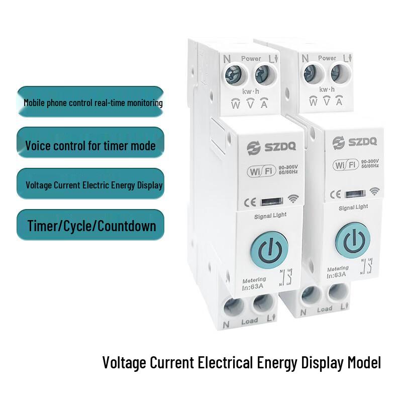 

OLOEY Tuya WiFi Smart Circuit Breaker CN plug (adapter included)