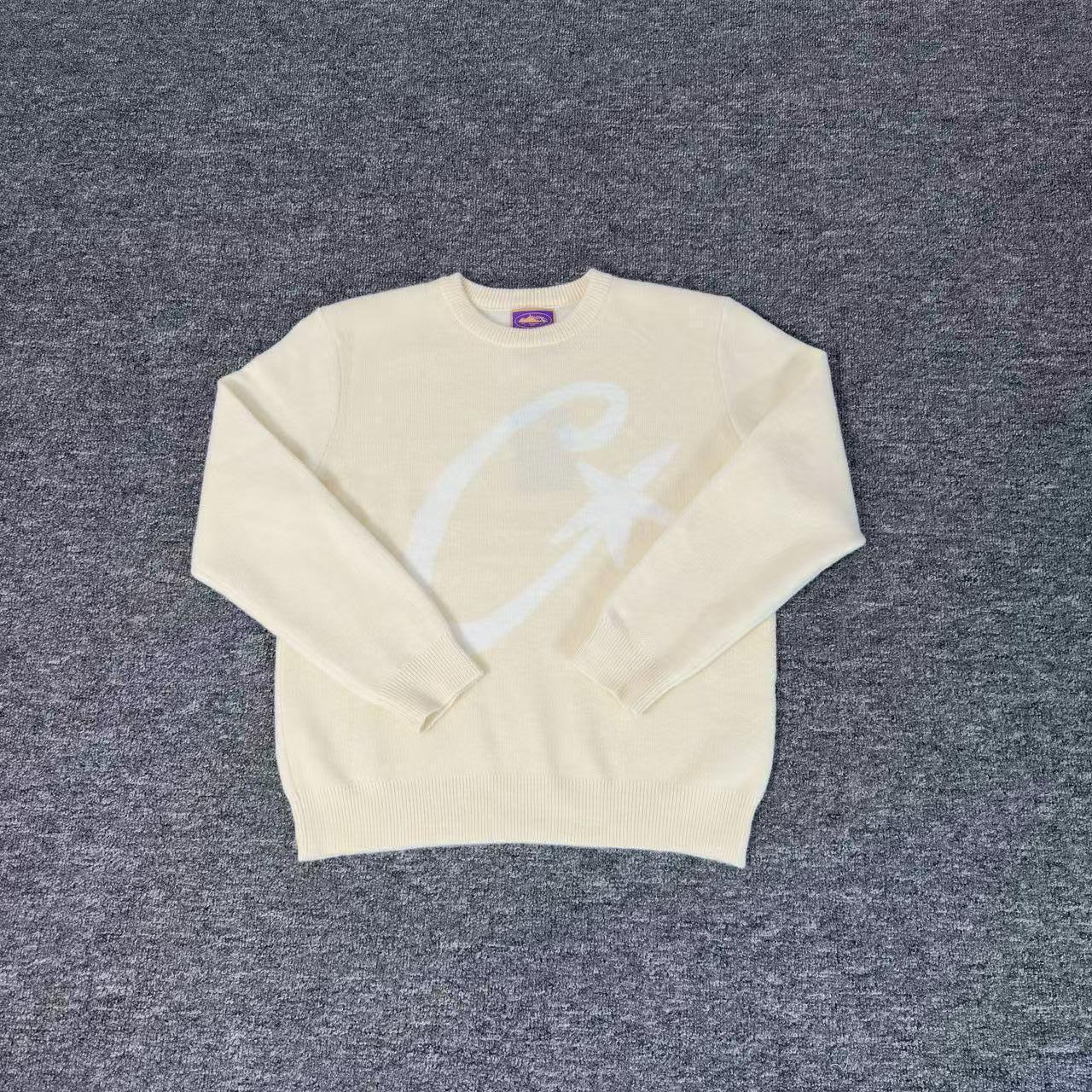 

Corteiz Унісекс Європейсько-Американський Вуличний Стиль Вільний Светр З Круглим Вирізом Осінній В язаний XL