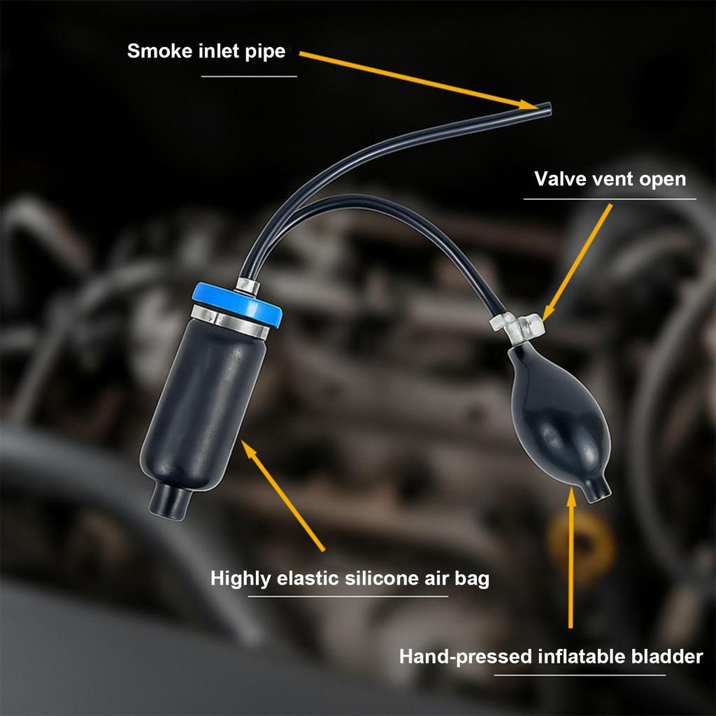 Vacuum Leak Tester Diagnostic Car Leak Detector Accurate Quick Detection Plug-And-Play Tester For Conditioning Pipeline Plumbing