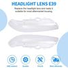Clear ABS Headlight Cover for 1995-2000 Cars (1 Pair)