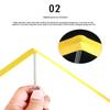 2Pcs Bicycle Rim Strip Tape Anti Puncture Durable Pvc For Road Mountain Bike Repair